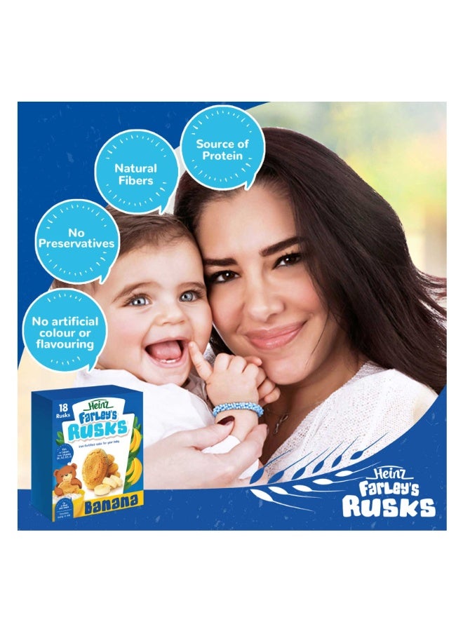Heinz Banana Rusks Milk Based For 6+ Months - Image 2